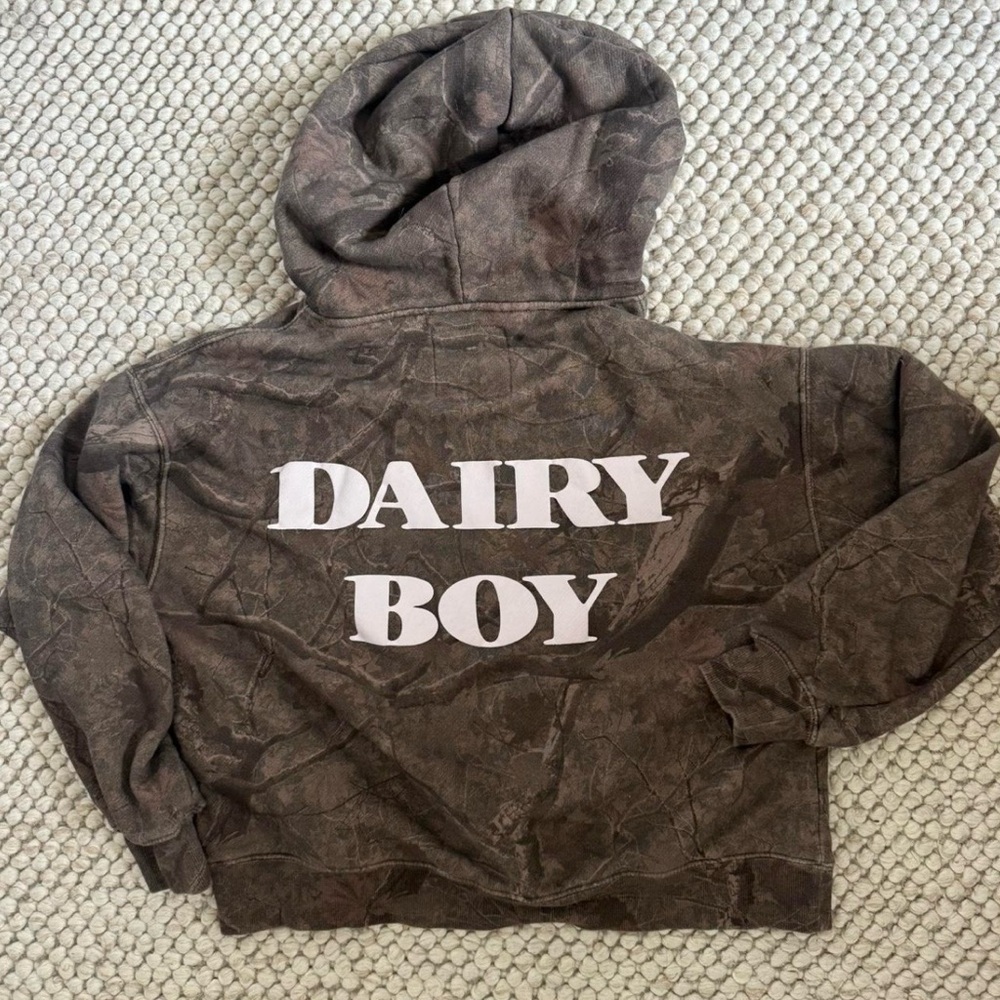 Dairy Boy River Camo Hoodie